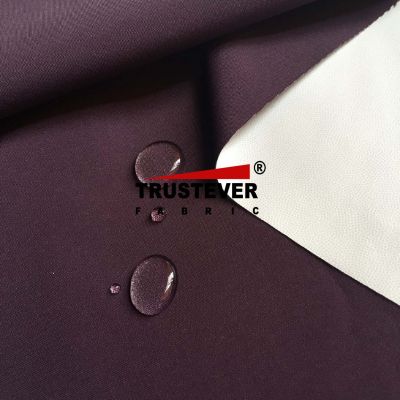 Breathable TPU  coated Mechanical Stretch Polyester Fabric