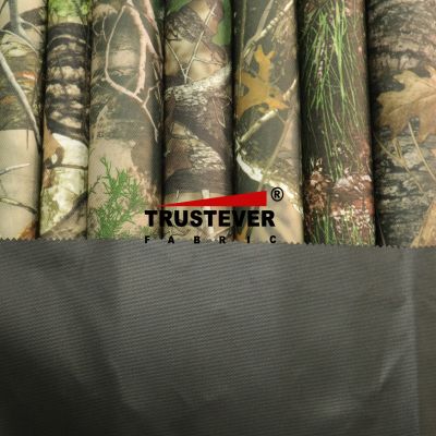 Realtree Camouflage printed 600D Polyester Fabric 